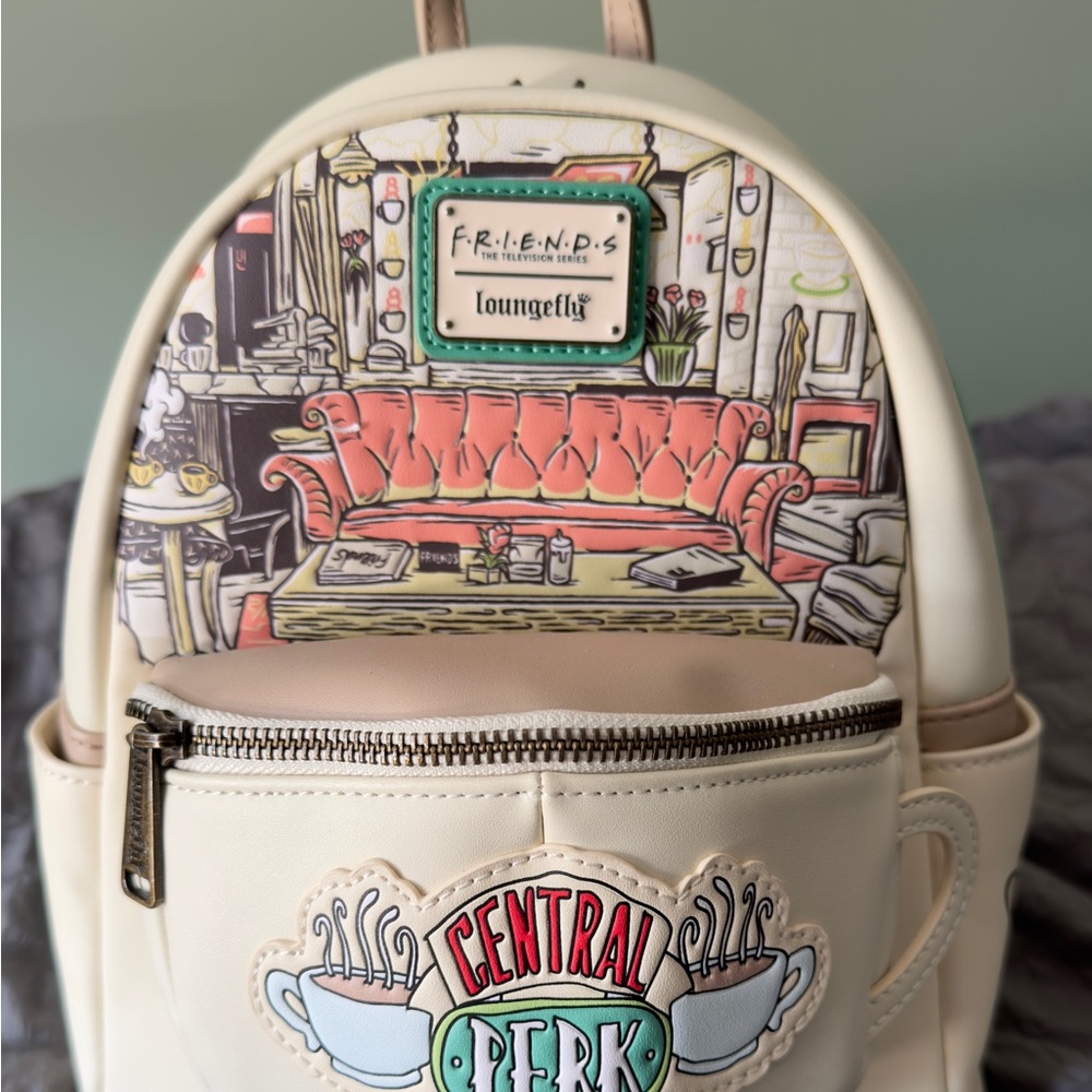 Loungefly Cream Central Perk Backpack